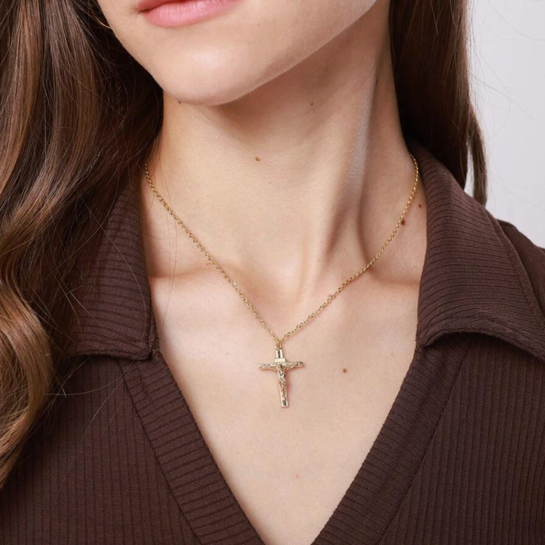 Collar Cruz oro Jewells®