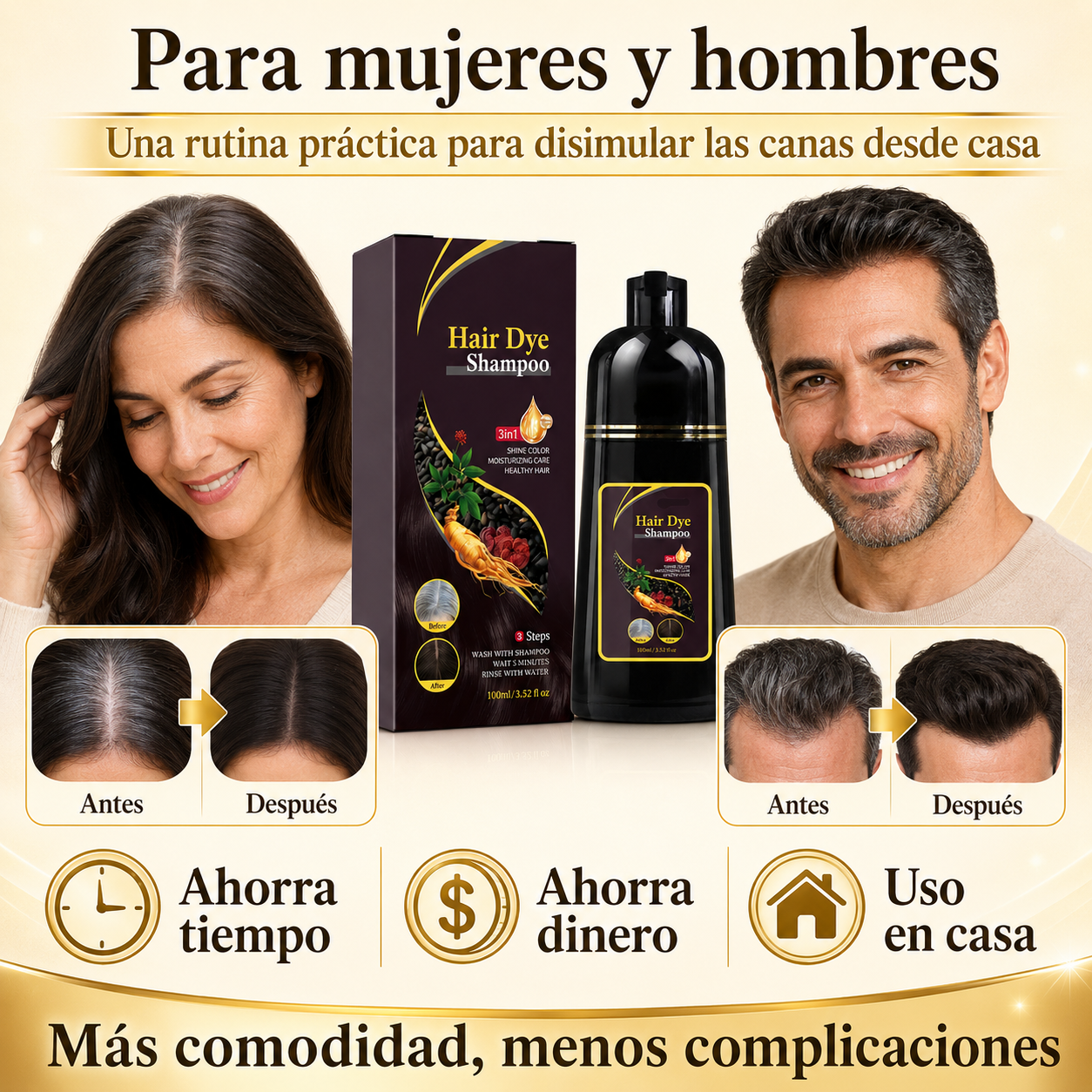 Champú para Canas Buny® Grande(500ml)