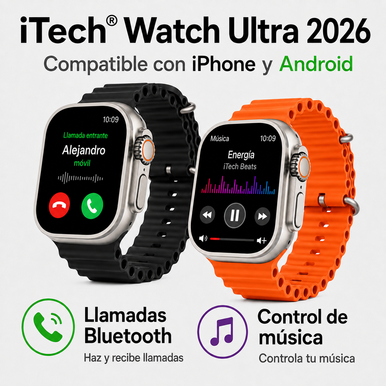 Reloj iTech® Wacth Ultra 2026