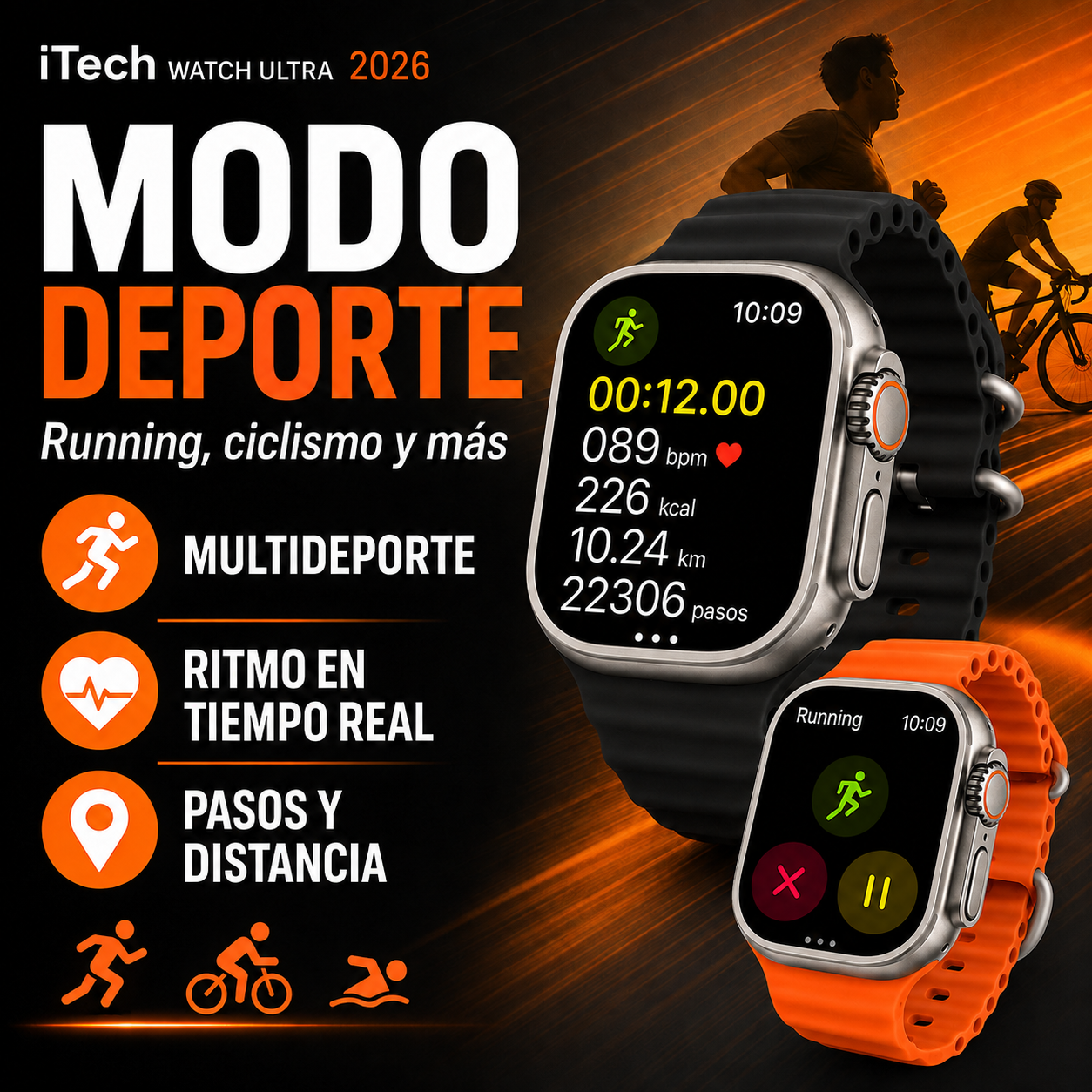 Reloj iTech® Wacth Ultra 2026