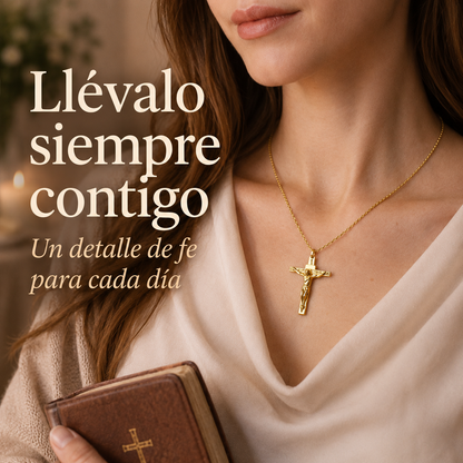Collar Cruz oro Jewells®