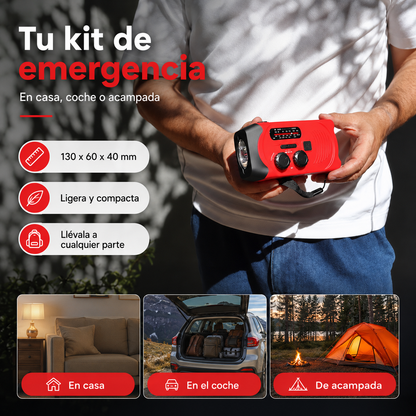 Radio de emergencias Powerson®