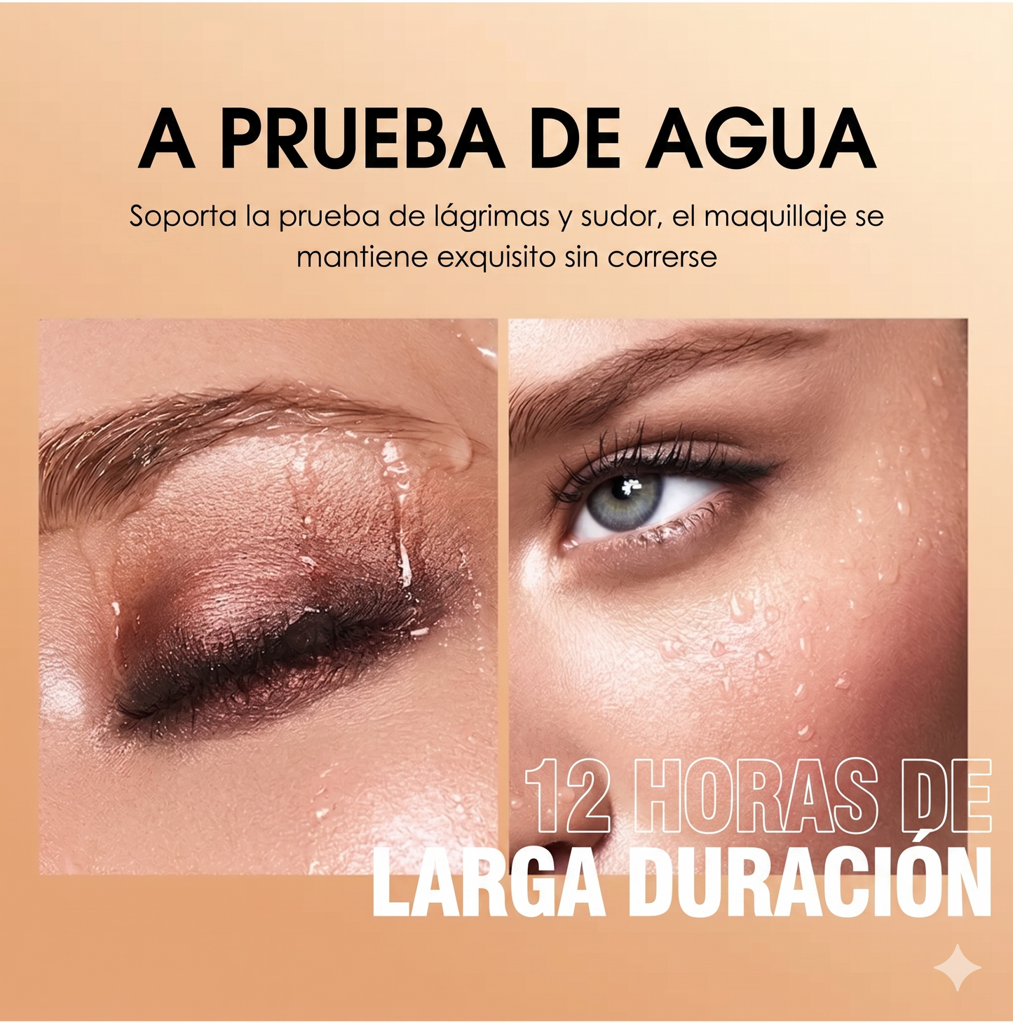 (Paquete de 8) – Set de Sombras en Barra Langmanni – Acabado Sedoso, Mate y Shimmer de Larga Duración