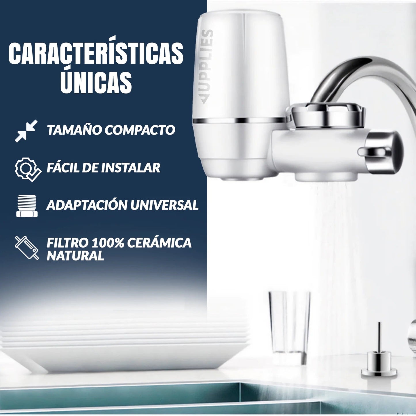 Filtro grifo Waterjet® (DA)